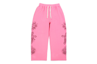 "Tatted Believer" Sweatpants (Pink)
