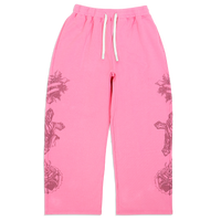 "Tatted Believer" Sweatpants (Pink)