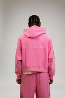 "Tatted Believer" Zip Up (Pink)