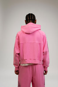 "Tatted Believer" Zip Up (Pink)