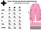 "Tatted Believer" Sweatpants (Pink)