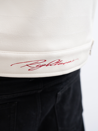 "Victory Lap" Racing Jacket (White)