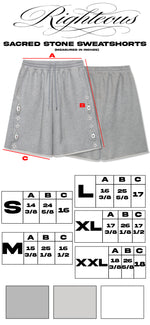 "Sacred Stone" Sweatshorts