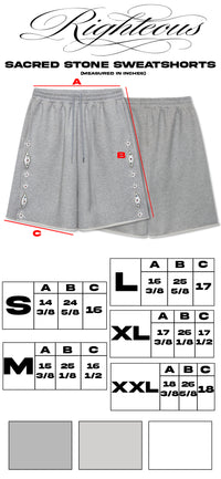 "Sacred Stone" Sweatshorts