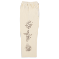 "Tatted Believer" Sweatpants (Cream)