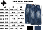 "Tattoo" Denim