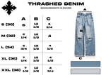 Thrashed Baggy Denim