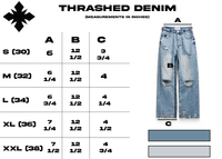 Thrashed Baggy Denim
