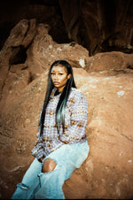 Pearl Logo Flannel (Purple)