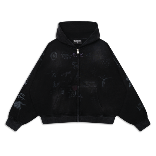 "Pop Star" Zip Up